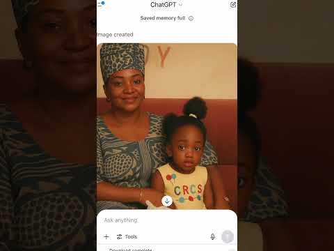 How I turned this old picture to a new one #chatgpt #viralvideo