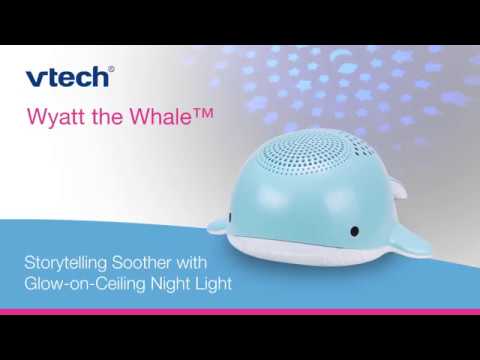 Wyatt the Whale™ Storytelling Soother with Glow-on-Ceiling Night Light BC8312 Wyatt the Whale™ Storytelling Soother with Glow-on-Ceiling Night Light BC8312