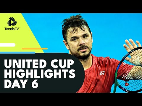 Hurkacz vs Wawrinka; Pegula, Sakkari, Berrettini & Ruud Play | United Cup 2023 Day 6 Highlights