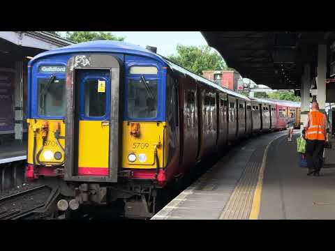 Class 455 - South Western Railway - Epsom Station - 19th June 2024