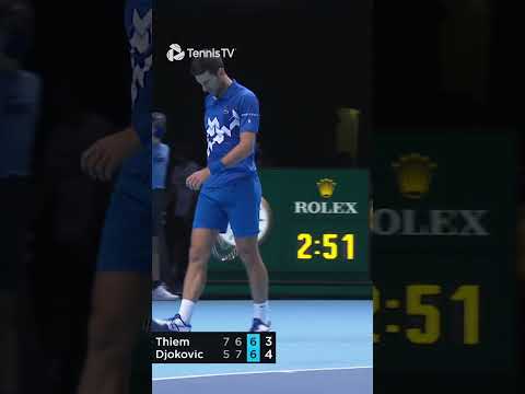 Dominic Thiem God Mode Tiebreak vs Djokovic!