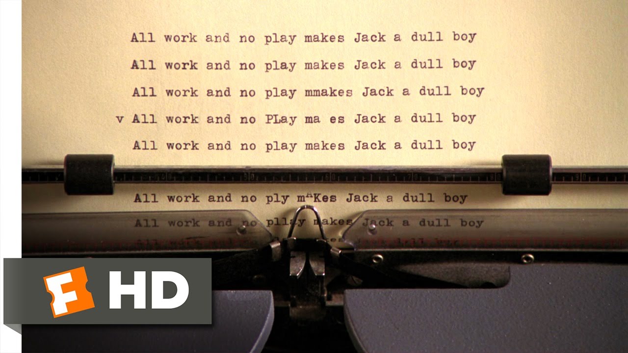 The Shining (3/7) Movie CLIP All Work and No Play (1980) HD YouTube