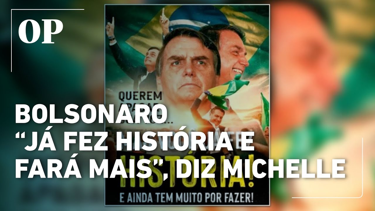 Michelle se manifesta sobre prisão de Bolsonaro: “já fez história e fará mais”