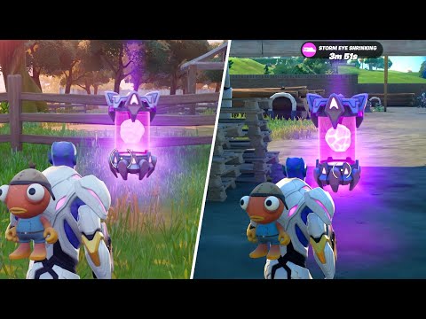 ALL 4 ALIEN ARTIFACTS LOCATIONS Fortnite Season 7