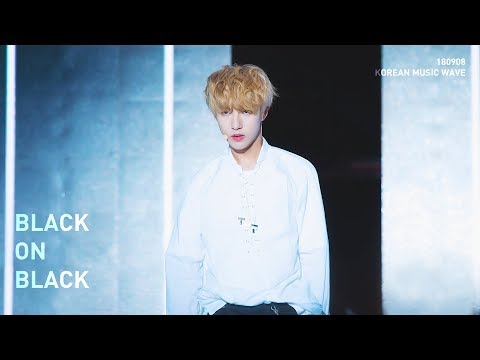 180908 코리안 뮤직 웨이브 Black On Black RENJUN focus