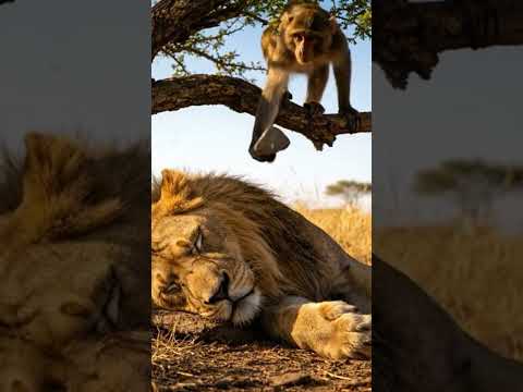 Why did the monkey do that? 😱🐒