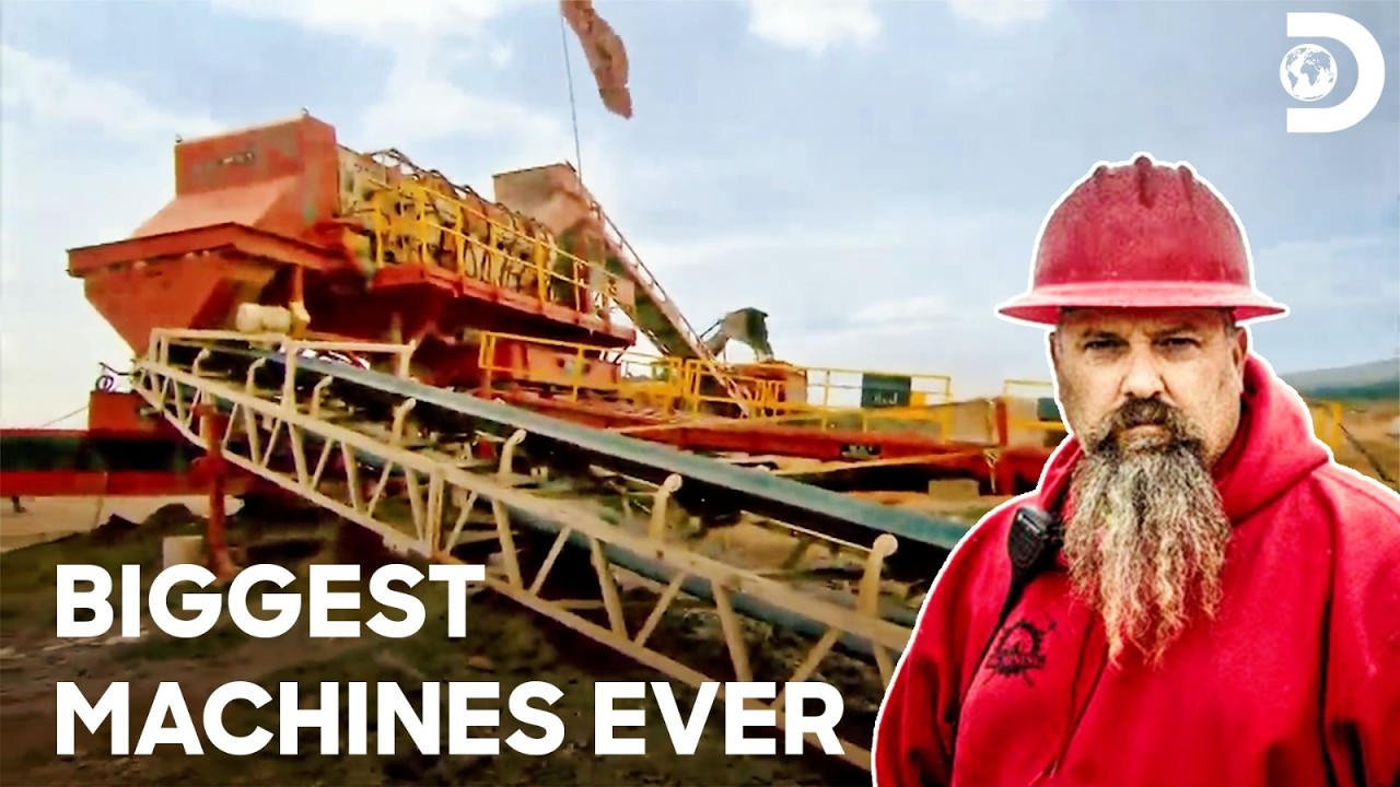Gold Rush's Biggest Machines At Work | Gold Rush S6 E6, 9, 2, 19, 17 | Discovery Channel India