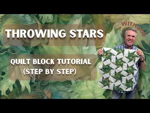 Make It Pop: A Step-by-Step Throwing Stars Quilt Block Tutorial