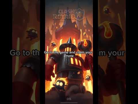 FREE EMOTE !! #clashroyale #free #subscribe #supercell #shorts #fyp #trending