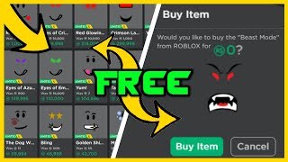 Free Roblox Face Codes Music Videos - 2019 how to get free faces on roblox working