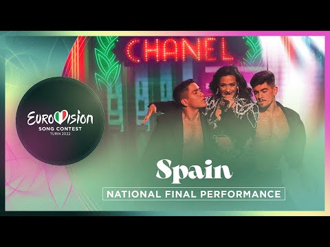 Chanel - SloMo - Spain 🇪🇸 - National Final Performance - Eurovision 2022