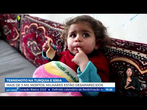 Terremoto: passam de 3 mil os mortos na Turquia e na Síria