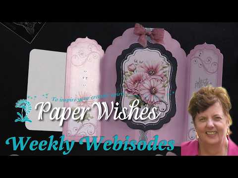 Card Ideas Using Floral Wishes Card Kit by Hunkydory Crafts | PaperWishes.com