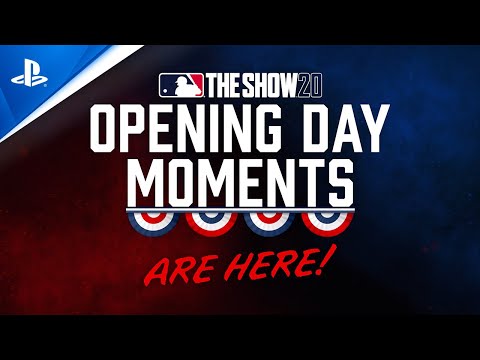 MLB The Show 20 - Opening Day Moments Are Here | PS4
