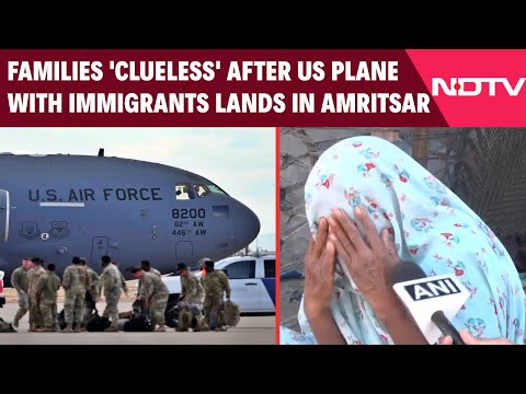US News | Families ‘Clueless’ As Us Air Force Plane Lands In Amritsar With Deported Indian Migrants