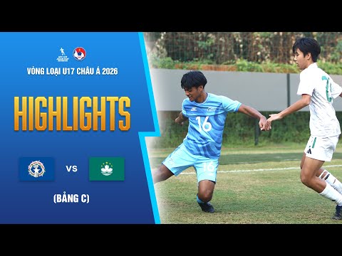 QĐ. BẮC MARIANA - MACAO (TQ): NIỀM VUI CHIẾN THẮNG Ở LƯỢT ĐẤU CUỐI | VÒNG LOẠI U17 CHÂU Á 2026