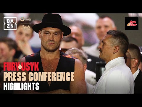 That face off | tyson fury vs. Oleksandr usyk press conference highlights