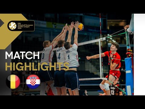 BELGIUM vs. CROATIA - Match Highlights