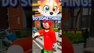 WHY DID KNUCKLES DO THAT BRO? 😭 #shorts