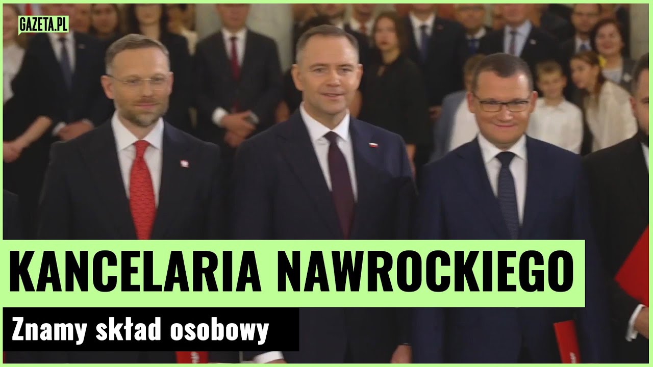 Znamy nazwiska współpracowników Nawrockiego! Prezydent powołał członków Kancelarii | Gazeta.pl