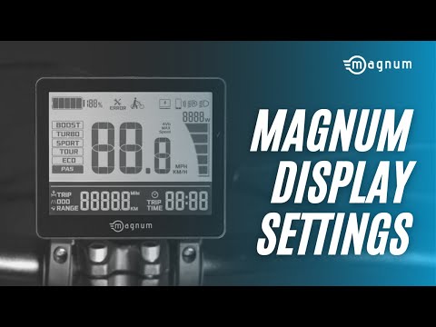 Magnum Display Instructions & Settings