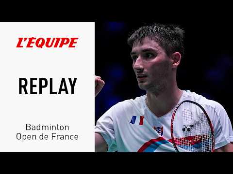 Badminton : Le replay du huitième de <strong>finale</strong> entre Christo Popov et Rasmus Genke