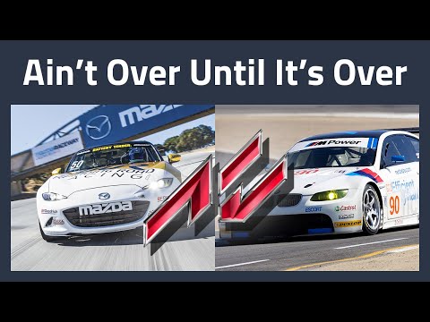 Assetto Corsa: It Ain't Over Until It's Over at Laguna Seca (Multiplayer Racing)