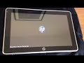 HP Slate 2 Tablet PC boot time