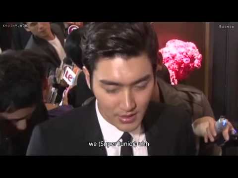ENGSUB Siwon on Leeteuk's military