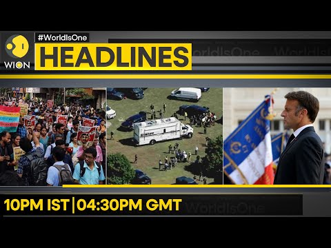 Macron preparing to name new PM | Gunfire reported at US school | WION Headlines