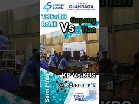 #tenismejacilegon #krakatausteel 55th #kbs Vs #krakatauposco semifinal GupongTian Vs TBFadhli Rohili