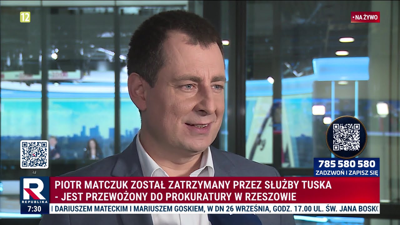Pilne! DZIENNIKARZ REPUBLIKI ZATRZYMANY! Jest przewożony do prokuratury | Wydanie Specjalne