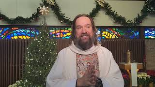 Catholic Sunday Mass for January 12 2025 with Father Dave