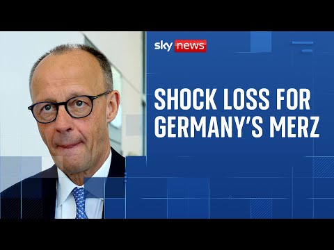 Friedrich Merz fails in first round of voting to become Germany's next chancellor