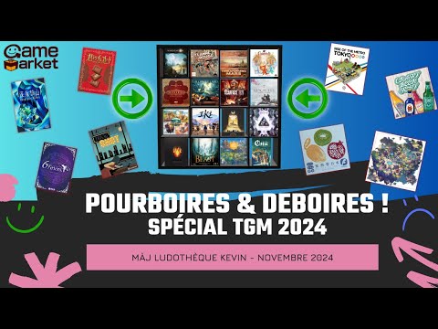 Arrivages du Tokyo Game Market de novembre 2024 (Kevin) - Pourboires et Déboires