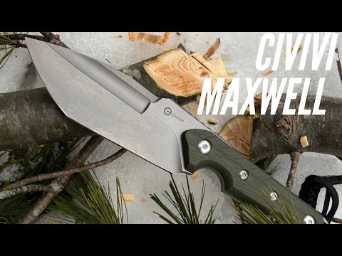 Civivi Maxwell Knife Overview - 3 Parts: Fixed Blade, Cool Look, My Thoughts