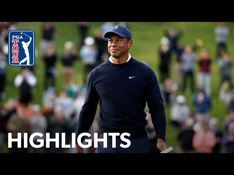Tiger Woods shoots 2-under 69 | Round 1 | Genesis | 2023