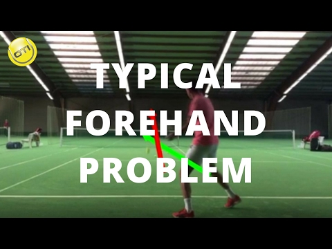 Tennis Tip: A Typical Forehand Problem