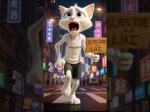 😔🏆 They laughed at the cat, now it’s the winner! #cat #catstory #ai #shorts