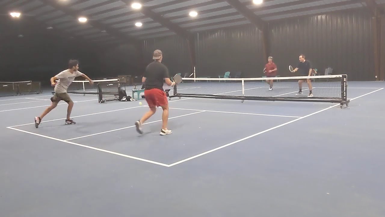 2 TALL DUDES GET EVERYTHING! 4.0 Pickleball Rec Game at Litchfield, SC