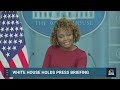 LIVE: White House holds press briefing | NBC News  - 01:03:32 min - News - Video