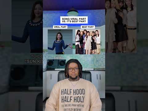 Song Viral Part Vs. It's Best Part: TUIDE "SUN KISS" #shorts #music