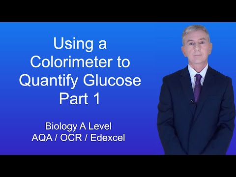 A Level Biology Revision "Using a colorimeter to quantify glucose 1"