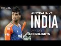 Abhishek Sharma’s grit not enough as Australia chase down 126 with ease | HIGHLIGHTS | #AUSvIND