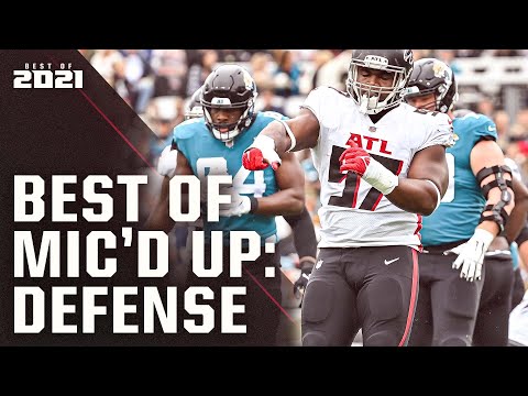 Best of mic'd up: Defense | Best of 2021 | Atlanta Falcons | NFL video clip