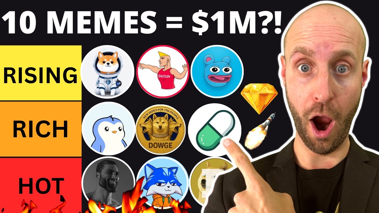 🔥10 *TINY* MEMECOINS OUTPERFORMING DURING THE BITCOIN CRASH (BOTTOM IS IN?)