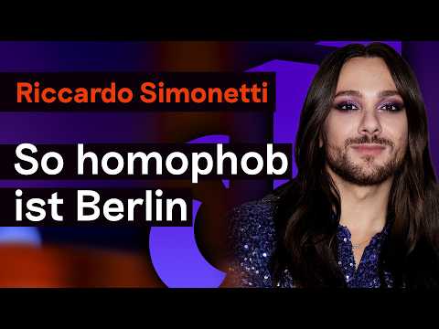 Riccardo Simonetti über homophobe Gewalt in Berlin und Vorbilder ohne Unterwäsche