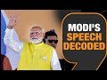 Decoding Prime Minister Narendra Modis election speeches