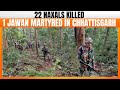 Security Forces Eliminate 22 Naxals in Major Encounters in Chhattisgarh | 1 Jawan Martyred | News9