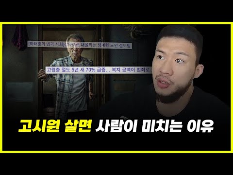1평 짜리 고시원에 살 바에 '차라리' 감옥을 선택하는 사람들....